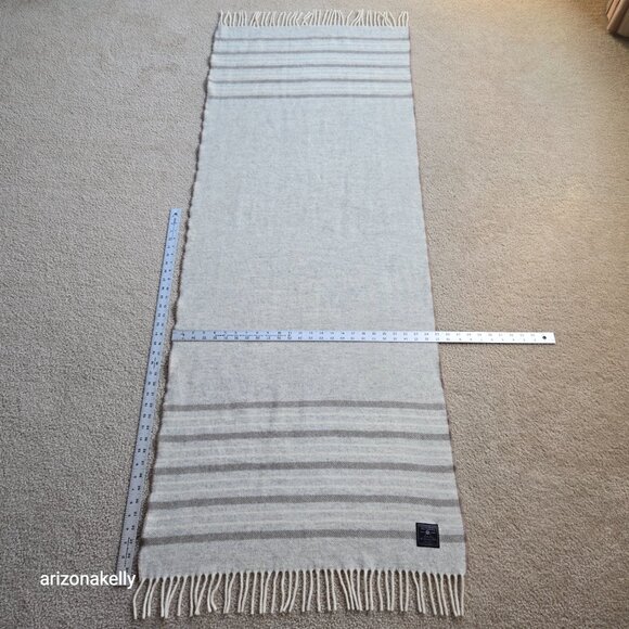 NWOT Thick Wool Scarf MADE IN USA - Picture 11 of 15